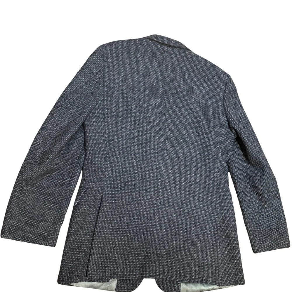 Gentry 100% Wool Blazer 42R | Tailored in USA‎ Gray Tweed